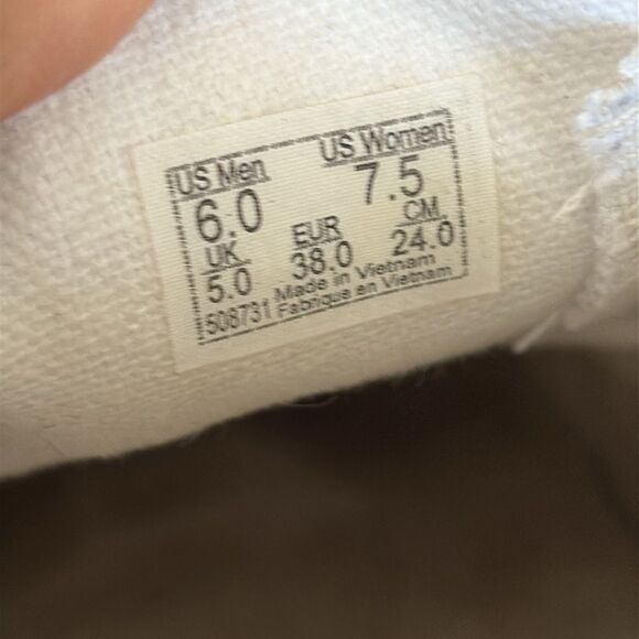 Rare VANS Pride Patchwork SLIP ON Skate Shoes UNISEX Women’s SZ 7.5 /Men’s Sz 6 - Picture 10 of 11